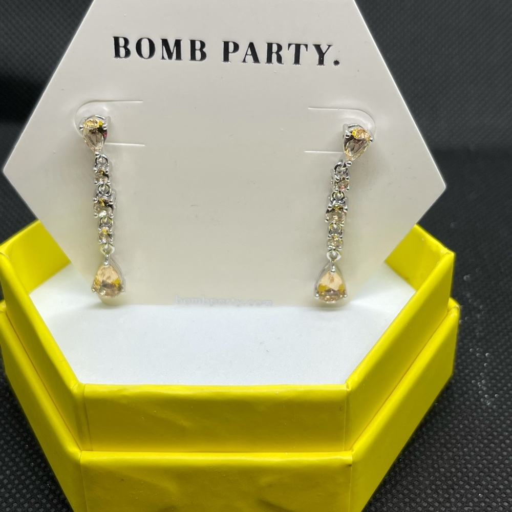 Bomb party earrings
